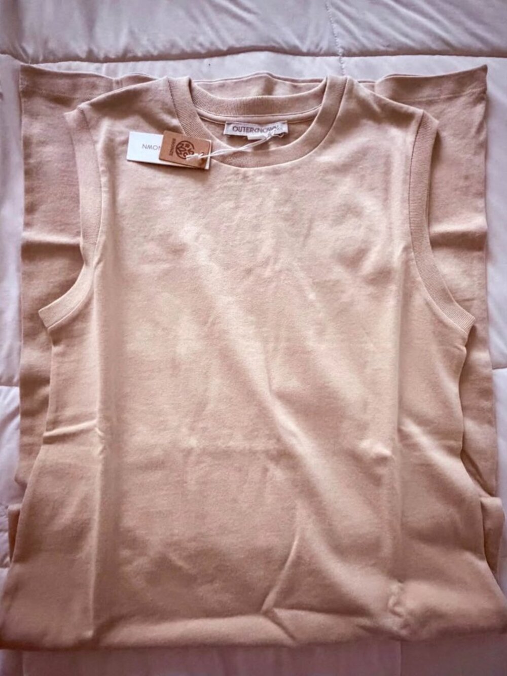 Outerknown The Big Heavy Muscle Tee Dress BRAND NEW Size Small SALT - Picture 3 of 8